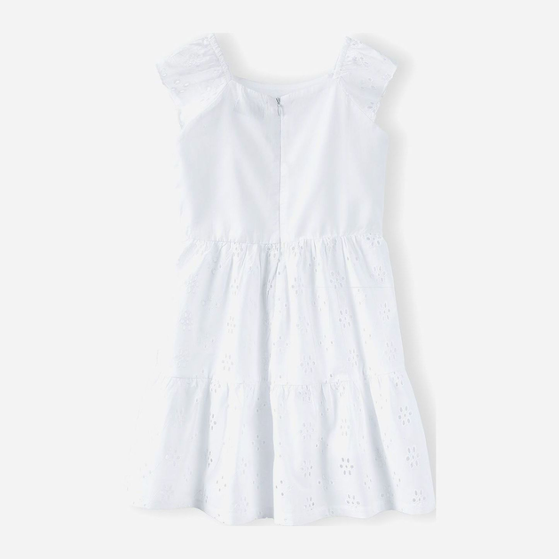 Sukienka dziecięca dla dziewczynki 5.10.15 Eos 3K4011 98 cm Biała (5902361980876) - obraz 2