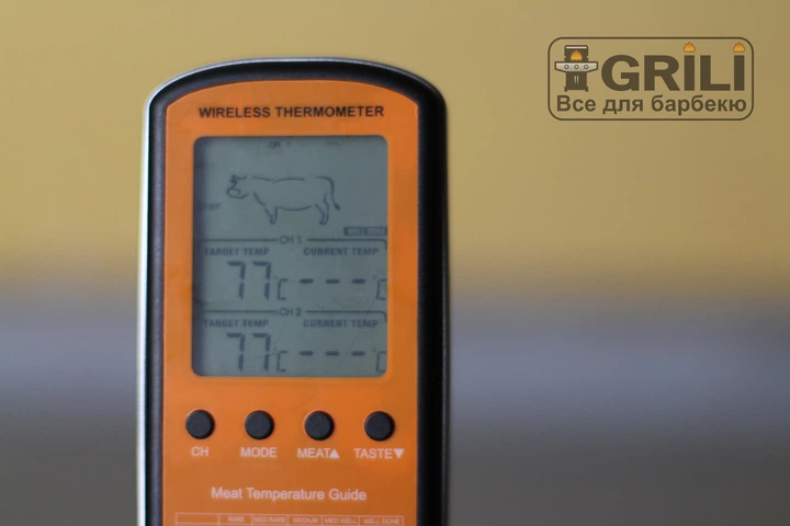 Цифровой беспроводной термометр GRILLI 062-DTH-106 77786 - изображение 5