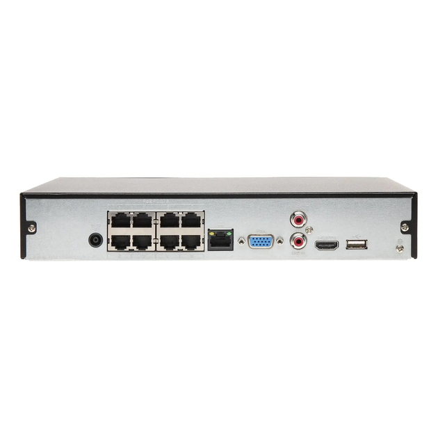 8-канальный IP видеорегистратор с PoE Dahua NVR1108HS-8P-S3/H, 8Мп - изображение 4