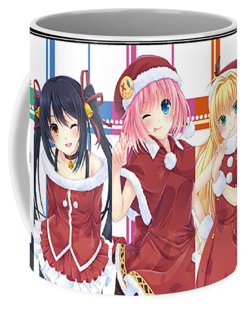 Кружка GeekLand Аниме Anime новогодняя girl anime А.02.01 – купить ...