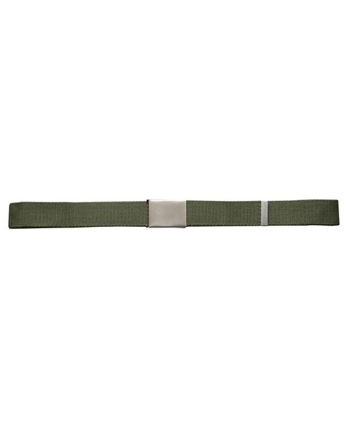 Ремінь KOMBAT UK Army Clasp Belt, оливковий, 3х117см - зображення 1