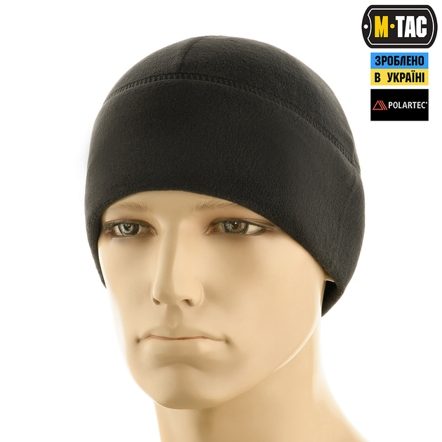 Шапка M-Tac Watch Cap фліс Light Polartec Gen.II, чорний, L - изображение 1