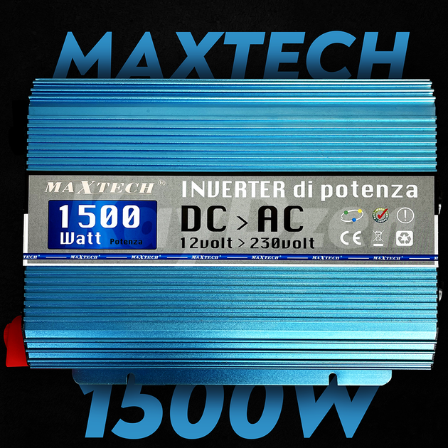 Преобразователь напряжения MaxTech HN-1500-12 1500 ватт инвертор 1500W ...