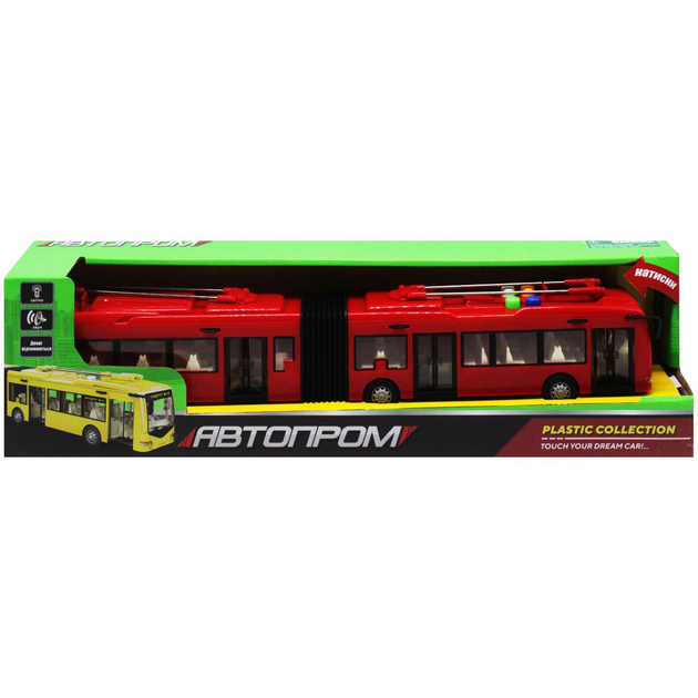Троллейбус красный – игрушки с доставкой от ROZETKA