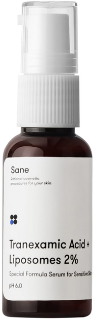 Сыворотка Sane с транексамовой кислотой в липосомах для чувствительной ...