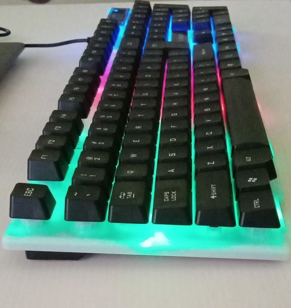 Ігровий комплект 3в1 - Gaming Combo AVAtech - ігрові навушники та клавіатура з підсвіткою + мишка - изображение 2