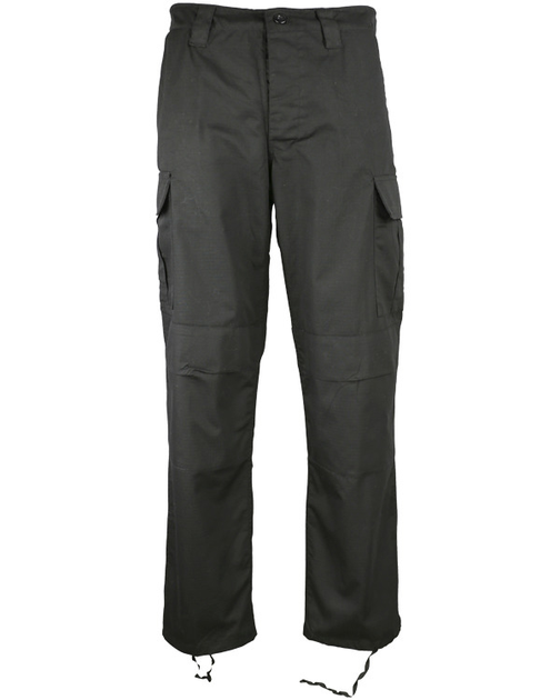 Штани тактичні KOMBAT UK M65 BDU Ripstop Trousers, чорний, 36 - изображение 2