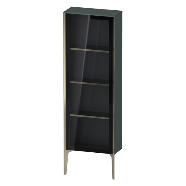 Шкафчик напольный со стеклянными дверцами Duravit XViu 50 x 24 х h157 ...