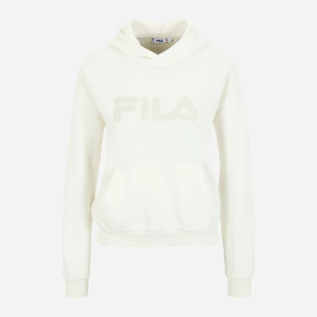 Bluza damska z kapturem kangurka Fila FAW0405-10010 S Biała (4064556361745) - obraz 4