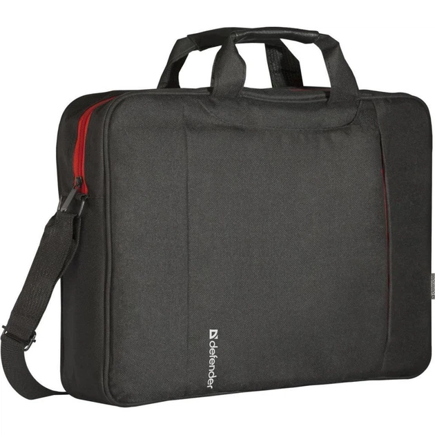 Сумка для ноутбука Defender 15,6" Geek black (26084) - Фото 1 Сумка для ноутбука Defender 15,6" Geek black (26084) - зображення 1