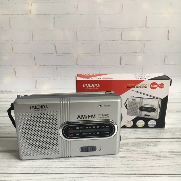 Радиоприемник на батарейках Indin BC-R21 AM\FM мини - изображение 2