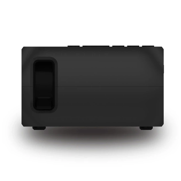 Портативный проектор Led projector YG-320 Mini 700 lumen с динамиком мультимедийный проектор, поддержка 1080р Черный - изображение 5