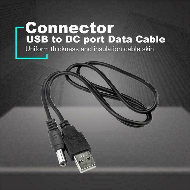 Преобразователь повышающий USB DC 5В в 12В Usams 5,5x2,1 для роутера модема от Powerbank повербанка кабель адаптер питания - изображение 9