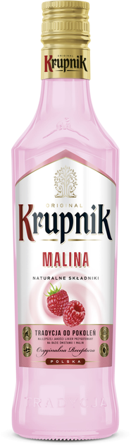 Ликер Krupnik Raspberry 0.5 л 16% (5900595011281) - изображение 1
