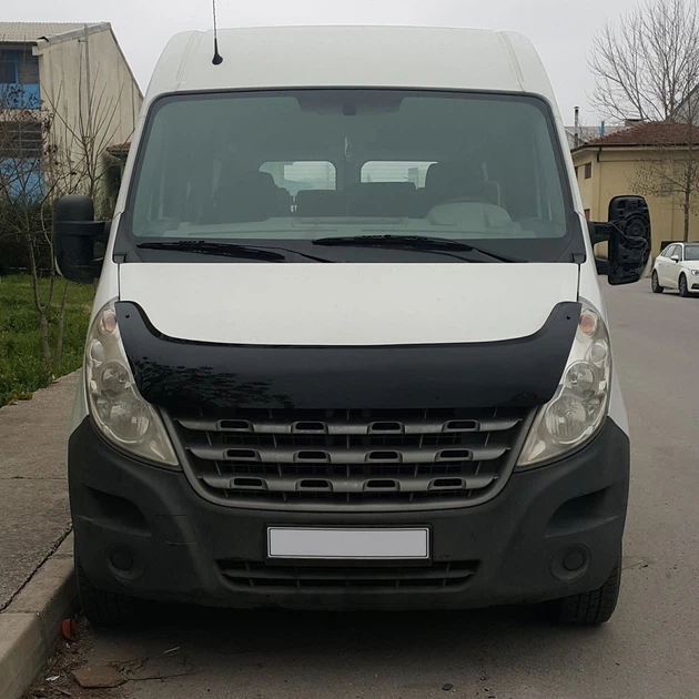 Дефлектор капота (мухобойка) для Renault Master 2010-2014 - изображение 2