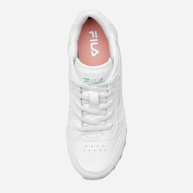 Sneakersy dziecięce dla dziewczynki Fila 1010783-94W 30 19.3 cm Białe (8719477382572) - obraz 3