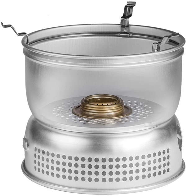 Набір посуду зі спиртовим пальником Trangia Stove 35-5 UL/BL (1.75 / 1.5 л) Black Non-Stick (7315081403552) - Фото 2 Набір посуду зі спиртовим пальником Trangia Stove 35-5 UL/BL (1.75 / 1.5 л) Black Non-Stick (7315081403552) - зображення 2