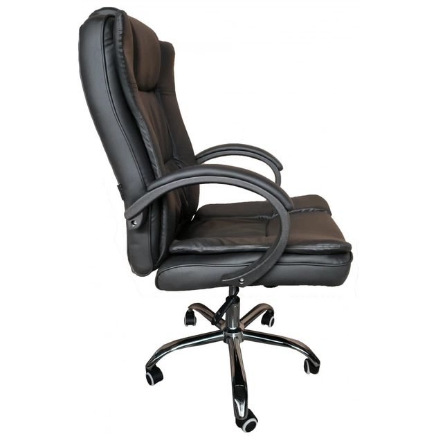 Кресло офисное Bonro B-607 на колесах Черное (29-76-4230012) - Фото 4 Кресло офисное Bonro B-607 на колесах Черное (29-76-4230012) - изображение 4