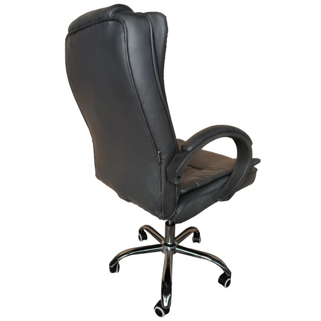 Кресло офисное Bonro B-607 на колесах Черное (29-76-4230012) - Фото 6 Кресло офисное Bonro B-607 на колесах Черное (29-76-4230012) - изображение 6
