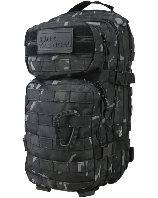 Рюкзак KOMBAT UK Hex-Stop Small Molle Assault Pack, мультікам чорний, 28л - зображення 1