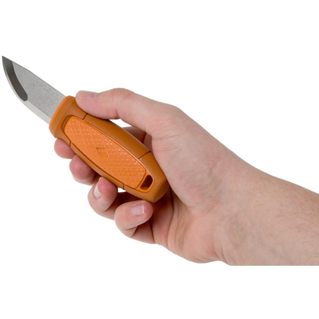 Ніж Morakniv Eldris Neck Knife Orange з огнивом, піхвами та темляком з паракорду - зображення 1