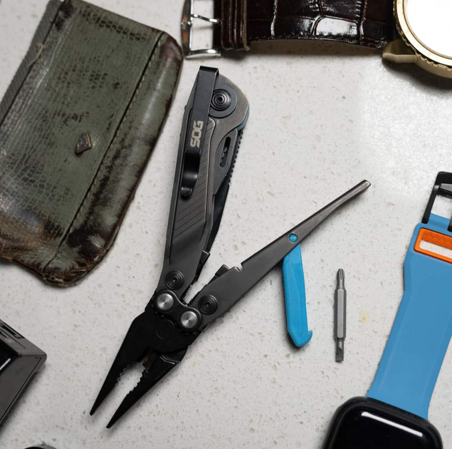 Мультитул SOG Flash MT, Urban Grey/Cyan (SOG 29-55-02-41) - изображение 6