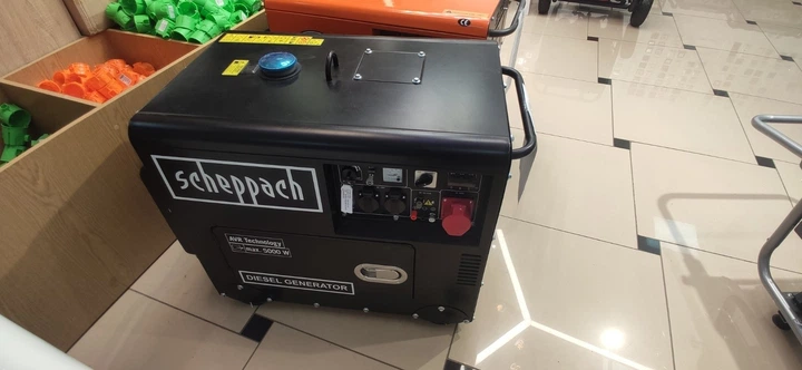 Генератор дизельний Scheppach PX-SE-5000D 5кВт - изображение 3