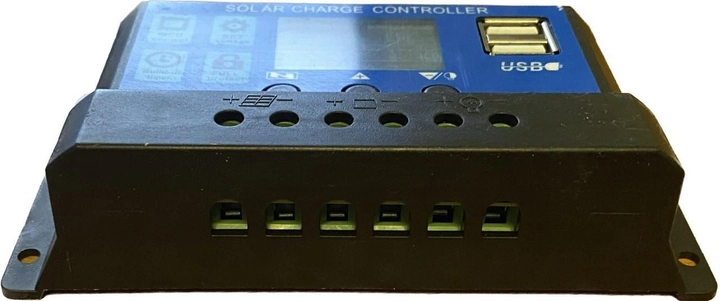 Контроллер заряда W88-C 2USB 12/ 24В, 30А – фото, отзывы