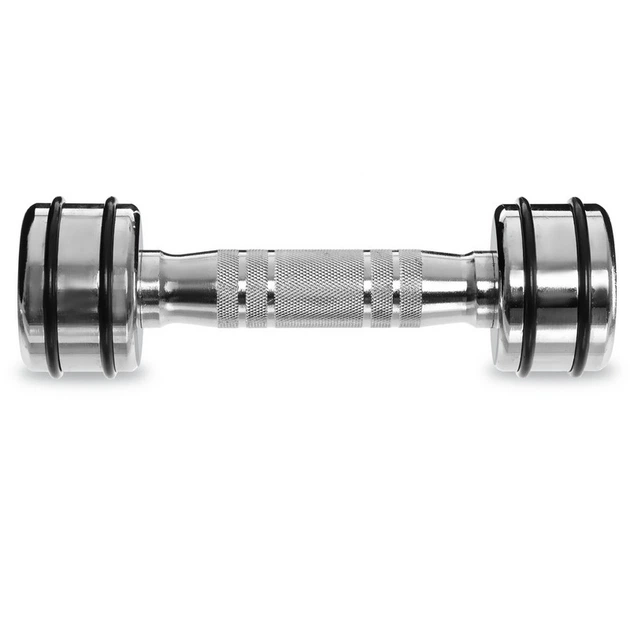 Гантель для фитнеса хромированная (1 шт) 2 кг MODERN FI-2622-2 - изображение 2