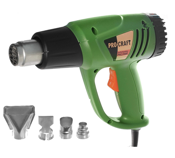 Фен промышленный ProCraft PH-2200E - Фото 1 Фен промышленный ProCraft PH-2200E - изображение 1