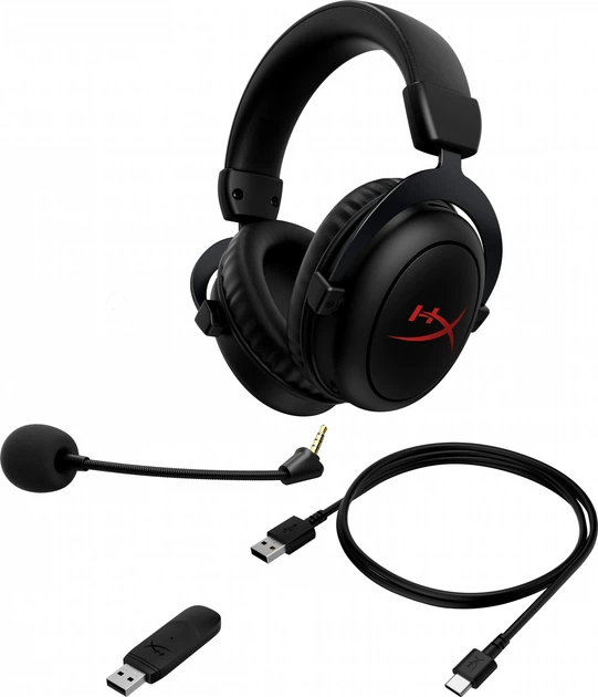 Наушники HyperX Cloud II Core Wireless Black (6Y2G8AA) купить в