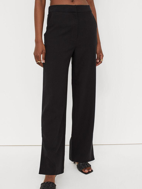 Брюки женские H&M XAZ342669NBRS 38 Черные (DD8000006820482) – в ...