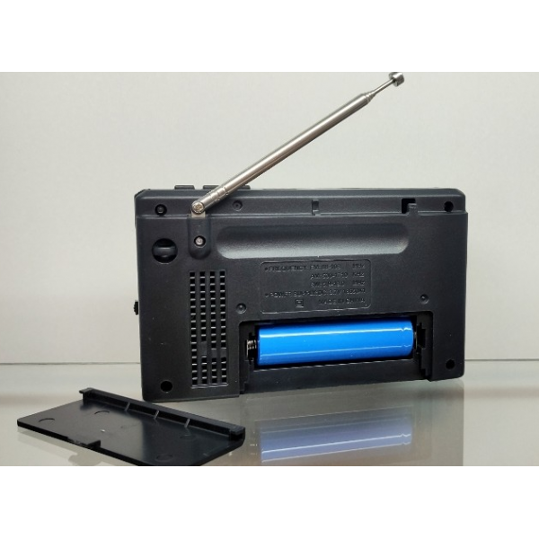 Радіоприймач Golon всехвильовий FM/AM/SW/Bluetooth/USB/SD ICF-2BT акумулятор 18650 з антеною, чорний - Refurbished - Фото 3 Радіоприймач Golon всехвильовий FM/AM/SW/Bluetooth/USB/SD ICF-2BT акумулятор 18650 з антеною, чорний - Refurbished - изображение 3