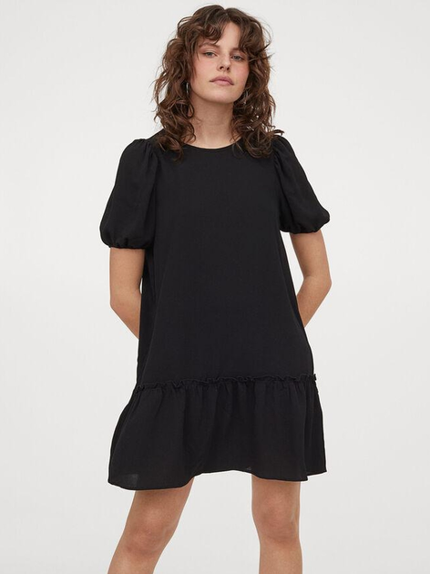Сукня коротка літня жіноча H&M XAZ325353MAWK XS Чорна від Rozetka на платформі USKIDKA Акція на Сукня коротка літня жіноча H&M XAZ325353MAWK XS Чорна від Rozetka