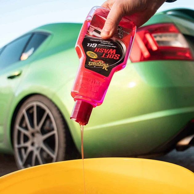 Автошампунь для кузова з дбайливим очищенням Meguiar’s Soft Wash Gel 473 мл (А2516) - изображение 2