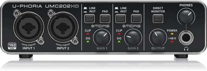 Аудиоинтерфейс Behringer UMC202HD - изображение 3