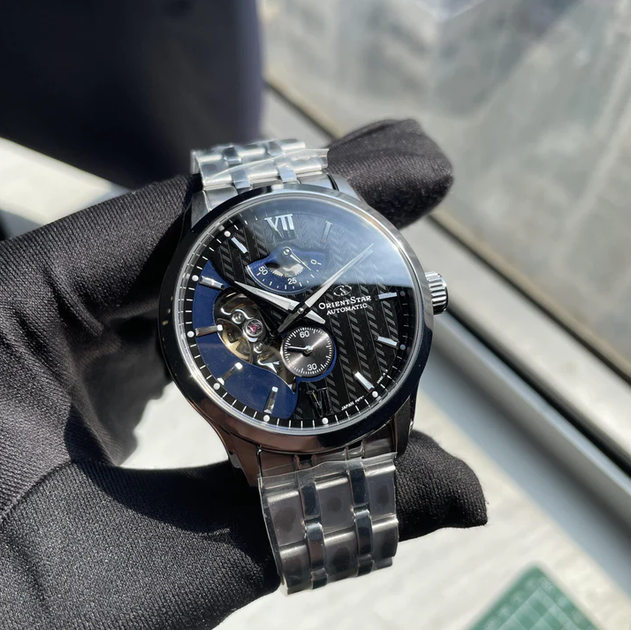 Мужские наручные часы Orient RE-AV0B03B00B Серебро\Черный элитные - изображение 5