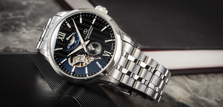 Мужские наручные часы Orient RE-AV0B03B00B Серебро\Черный элитные - изображение 7