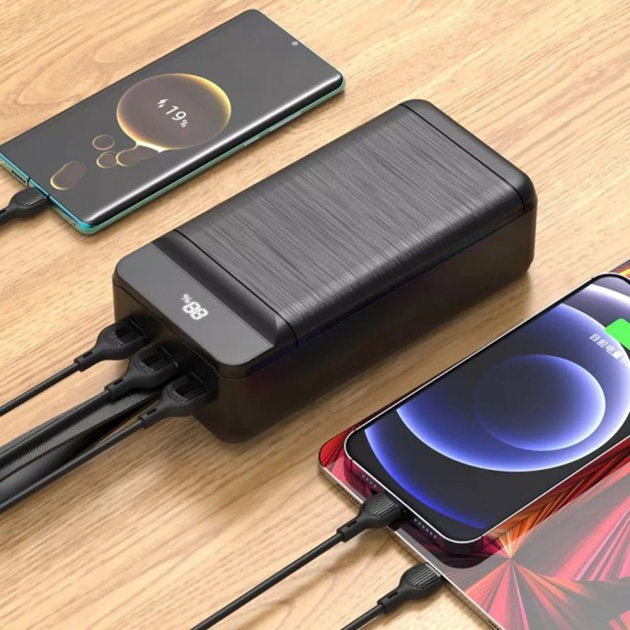 Портативная зарядка Power bank XO PR157 PD20W+QC22.5W 40000 mAh 3USB ...