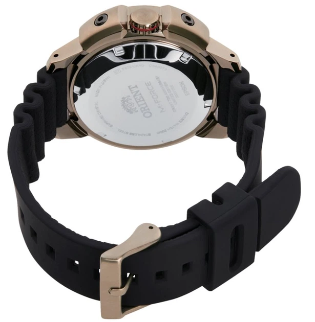 Мужские индивидуальные часы Orient RA-AC0L05G00B Коричневый\Черный - изображение 6