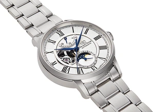 Чоловічий наручний годинник Orient RE-AY0102S00B Срібло\Білий елітні - зображення 11
