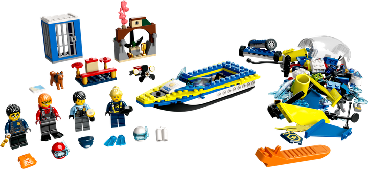 Конструктор LEGO City Missions Детективні місії водної поліції 278 деталей (60355) - зображення 9