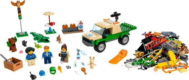 Zestaw klocków LEGO City Missions Misje ratowania dzikich zwierząt 246 elementów (60353) - obraz 9