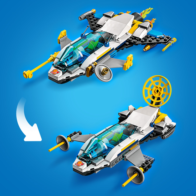 Zestaw klocków LEGO City Missions Wyprawy badawcze statkiem marsjańskim 298 elementów (60354) - obraz 8