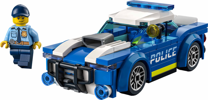 Zestaw klocków LEGO City Samochód policyjny 94 elementy (60312) - obraz 2