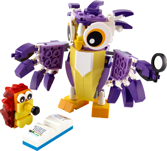 Конструктор LEGO Creator Дивовижні лісові жителі 175 деталей (31125) - зображення 6