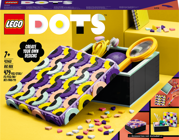 LEGO DOTS duże pudełko 479 elementów (41960) - obraz 1