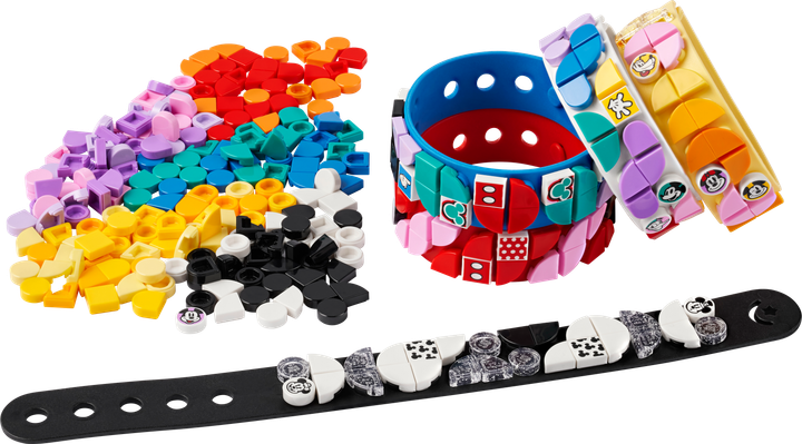 Zestaw klocków LEGO DOTS Zestaw dużych bransoletek Miki i przyjaciele 349 elementów (41947) - obraz 8
