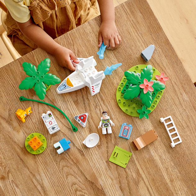 Конструктор LEGO DUPLO Disney Базз Рятівник і космічна місія 37 деталей (10962) - зображення 4