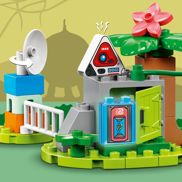 Конструктор LEGO DUPLO Disney Базз Рятівник і космічна місія 37 деталей (10962) - зображення 7